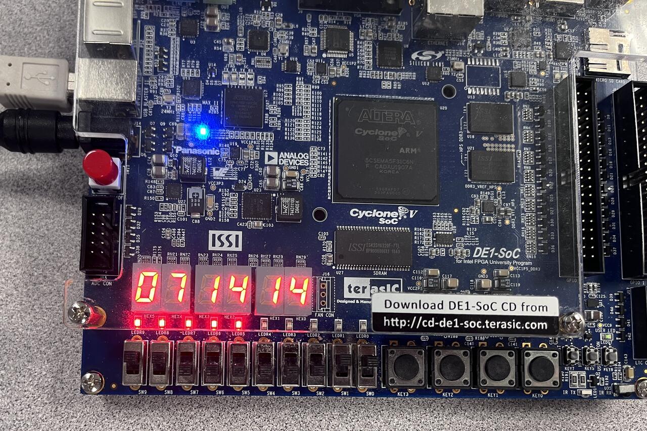 Marcador con FPGA